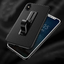 For iPhone XS Max Case Luxury Xundd Phone Case ultra Thin Slim Soft TPU Back Cover for iPhone XR Shell with Hidden Ring Holder 2024 - buy cheap