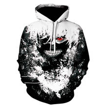 New Animation Tokyo Ghoul 3D Print Hoodie Autumn Fashion Pullover Sasaki Hiroshi Hip Hop Men off white Hooded Sweatshirt hoodies 2024 - buy cheap