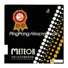Meteor 575 pips curtos com esponja, esponja de ping pong meteor de borracha 2024 - compre barato