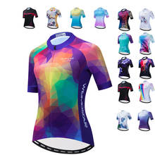 Weimostar-camiseta feminina para ciclismo, manga curta, camiseta de secagem rápida, para bicicleta, mtb, estrada, ciclismo 2024 - compre barato