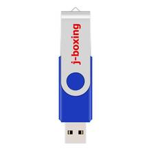 J-boxing 128GB USB Flash Metal 64GB 32GB Flash Pen Drive Swivel Memory Stick Thumb Drive for PC Laptop Mac USB 2.0 Device Blue 2024 - buy cheap