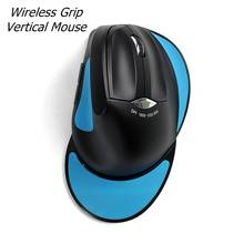 New Ergonomic 2.4Ghz Wireless Mouse,6D Upright Grip Vertical Notebook Desktop Mouse  Optical Vertical Computer Mouse 2024 - buy cheap