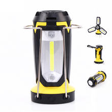 Bright light COB Portable Lantern Camping lamp usb rechargeable Led Lightweight Tent Lamp For Working Hiking Camping 2024 - buy cheap