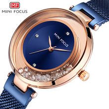MINI FOCUS-relojes de cuarzo para mujer, accesorio de marca de lujo a la moda, resistente al agua, de oro rosa, informal 2024 - compra barato