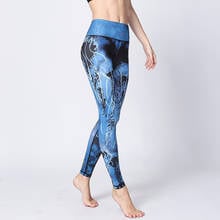 Color printing High Waist Energy Seamless Women Yoga Leggings Workout Running Sport Pants Push Up Hip Gym Leggings Female Tights 2024 - buy cheap