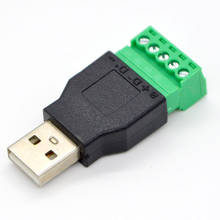 Conector USB 2,0, conector macho y hembra sin soldadura, compatible con múltiples dispositivos USB, cableado especial, venta al por mayor, 10 piezas, nuevo 2024 - compra barato