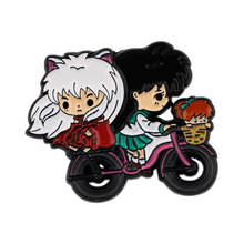 D3469 Homegaga Anime Couple Cartoon Badges Kawaii Badge Backpack Badges for Clothes Bags Pin Brooch 2024 - buy cheap
