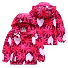 Girl's Jackets And Coat Spring Fashion Printing Cartoon Design Kids Ploar Fleece Outerwear Waterproof  For Girl 3-12 Years 2024 - buy cheap