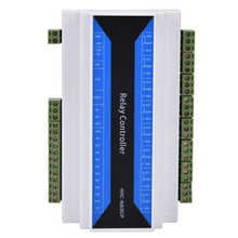 Módulo de controle ethernet, porta rs485, com relé de 8 canais com placa de módulo de controle de relé com servidor de rede lan wan 2024 - compre barato