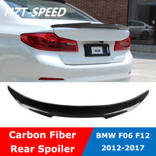 F06 PSM Style Carbon Fiber Rear Trunk Window Roof Spoiler Wing For BMW F06 F12 630i 640i 650i 2012-2017 2024 - buy cheap