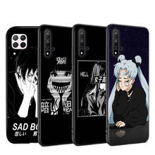 Sad Japanese Anime Aesthetic Silicone Soft Cover For Huawei Nova 7i 7SE 6SE 5T 5i 5Z 5 4 4E 3 3i 3E 2 2i Pro Lite Phone Case 2024 - buy cheap