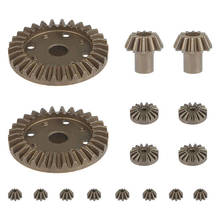 Upgrade Metal Gear 30T 16T 10T Differential Driving Gears for Wltoys 144001 12428 12429 12423 12429 RC Car Spare Parts 2024 - buy cheap