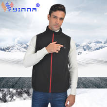 Winter Unisex Electric Heated Vest for Men and Women Heating Sleeveless Waistcoat Thermal Soft Vests for Outdoor Skiing Hiking 2024 - buy cheap