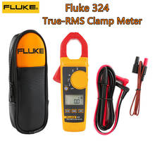 Fluke 324 True-RMS Clamp Meter with Temperature Capacitance Measurements and Carry Bag 40/400A AC  600V AC/DC 2024 - buy cheap