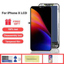 For iPhone X LCD Display With 3D Touch Digitizer Assembly No Dead Pixel LCD Screen Replacement Display For iPhoneX LCD Screen 2024 - buy cheap