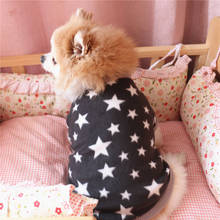 Xmas pug tshirt roupas para animais de estimação para cães pijamas trajes filhote de cachorro estrela roupas preto pequeno cão coletes para chihuahua buldogue francês 2024 - compre barato