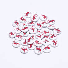 1000pcs 15mm Christmas Deer Reindeer Buttons Mixed Wooden DIY Sewing 2 Holes Crafts For Scarpbooking Garment Accessories 2024 - buy cheap
