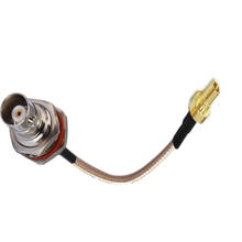 Cable coaxial macho a BNC hembra, extensión recta RG316 RF, 10/15/20/30/50cm, 1/2/3m, TS9, 10 Uds. 2024 - compra barato