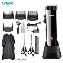 VGR Barber Hair Clipper Professional Hair Trimmer for Men Electric Beard Cutter Hair Cutting Machine Hair Cut Cordless Corded 2024 - buy cheap