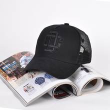 Летняя сетчатая быстросохнущая Кепка с буквенным принтом DSQ, мужская бейсбольная кепка, бейсболка для папы, женская кепка Snapback, модная кепка, шляпа от солнца 2024 - купить недорого