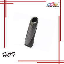 Kit de reposição de manopla de freio de mão em fibra de carbono para bmw, modelos f20, f21, f22, f30, f31, f34, f32, f36, f80, f82, f83, cor preta brilhante, 1 peça 2024 - compre barato