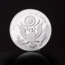American Liberty Eagle Commemorative Coin Animal Medal Challenge Coin Culture Art Craft Coins Collectibles Home Souvenir 2024 - buy cheap