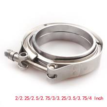 2/2.25/2.5/3/3.5/4 Inch Car V-Band Clamp Stainless Steel V-Band Flange Kit For Exhaust Pipes Auto Exhaust System 2024 - buy cheap