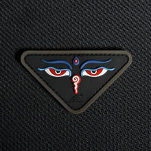 Peace Auspicious Buddha Eyes 3D PVC Rubber Patch Tactical Military Armband Insight Wisdom Buddha Eyes For Clothing Hat Jacket 2024 - buy cheap