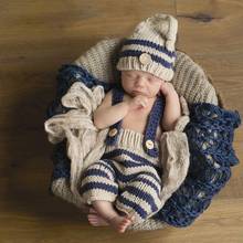 Newborn Baby Boys Girls Cute Crochet Knit Costume Prop Outfits Photo Photography New Dropship 6 Styles 2024 - buy cheap
