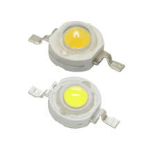 10PCS/LOT led 1W 100-120LM LED Bulb IC SMD Lamp Light Daylight white/warm white  High Power 1W LED Lamp bead 2024 - buy cheap