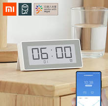 MiaoMiaoCe-Medidor de humedad con pantalla LCD, termómetro de alta precisión, Sensor de temperatura y humedad, con tinta e-link, reloj Digital BT4.0, nuevo 2024 - compra barato