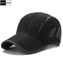 Northwood boné de marca de secagem rápida, boné de verão com malha, masculino, boné de beisebol respirável, chapéu do pai, kpop, boné trucker 2024 - compre barato