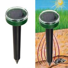 Solar Energy Ultrasonic Bird Repeller Animal Pest Control Mole Ultrasound Dog Control For Rodent Rats Pest Garden Tool Hot 2024 - buy cheap