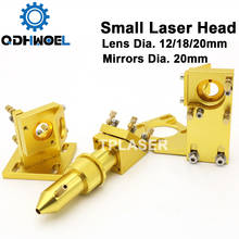 CO2 Laser Lens Head Mirrors Mount Set for 2030 4060 K40 Laser Engraving Cutting Machine 2024 - buy cheap