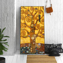 Gustav Klimt Tree Of Life Canvas Art Paitnings Classical Famous Painting Reproductions Gustav Klimt Wall Picture For Living Room 2024 - buy cheap