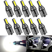 10PCS T10 W5W New Super Bright LED Car Parking Lights WY5W 168 501 Auto Wedge Turn Side Bulbs Car Interior Reading Dome Lamp 12v 2024 - buy cheap