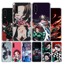 Funda de teléfono Anime Demon Slayer Kimetsu no Yaiba para Huawei P30 P40 P20 P10 Mate 30 20 10 P Smart Z Lite Pro Plus + 2019, Coq 2024 - compra barato