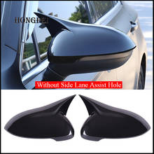 Car Styling Carbon Look Style Door Side Wing Rearview Mirror Cover Cap Decoration Trim Shell for VW Passat B8 Euro 2015-2020 2024 - buy cheap