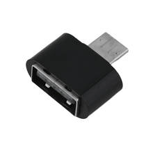 Переходник Mini Micro USB (штекер) на USB 2,0 (гнездо), преобразователь OTG для телефонов Android, планшетов, ПК, подключение к U-образной флеш-накопителю, мыши, клавиатуры 2024 - купить недорого