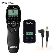 YouPro-obturador inalámbrico YP-870 II S1, temporizador remoto para Sony DSLR a900, a850, a400, a77, a500, a300, a200, a100, a35, a33, a55, Minolta 2024 - compra barato