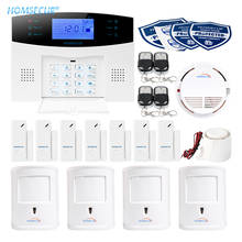 HOMSECUR Wireless&Wired GSM SMS Autodial Home House Alarm System+IOS/Android APP 2024 - buy cheap