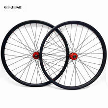mountain disc wheels asymmetric 40x25mm tubeless ruedas mtb 29 hope 4 boost 110x15 148x12 /thru axle carbon wheelset pilla 1420 2024 - buy cheap