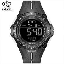 SMAEL-reloj deportivo militar para hombre, cronógrafo Digital a la moda, resistente al agua, con fecha 2024 - compra barato