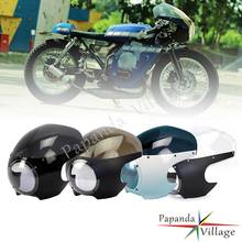 5.75" Cafe Racer Headlight Fairing Custom Retro Classic Drag Front Light Mask Cowl for Suzuki GN GR GS GT GZ Yamaha XS XJ XV 650 2024 - buy cheap