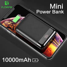 FLOVEME 10000mAh Power Bank For Phone Mini Powerbank Pover Bank Charger Dual USB Ports External Battery Poverbank Portable 2024 - buy cheap