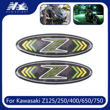 For Kawasaki Z125 Z250 Z400 Z650 Z750 Motorcycle Tank Pad 3D Sticker Body Shell Decal Side Panel Protector Fairing Emblem Badge 2024 - buy cheap