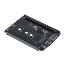 CY B+M Key Socket 2 M.2 NGFF (SATA) SSD to 2.5 SATA Adapter Card Adapter with Black Metal Case 2024 - buy cheap