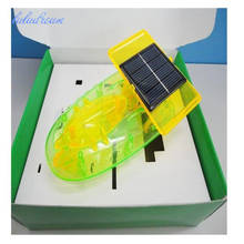 Modelo de navio de brinquedo solar, brinquedo com energia solar, kit de carro diy, brinquedo educacional para crianças 2024 - compre barato