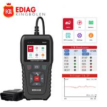 EDIAG-herramienta de diagnóstico de coche, lector de código OBDII, YA301, YA301, compatible con comprobación de batería, PK OBD2 KW680 AL319, actualización gratuita 2024 - compra barato