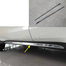High Quality Car Cover ABS Chrome Side Bottom Down Door Body Trim Stick Strip Lamp 2pcs For Honda HRV HR-V Vezel 2019 2020 2021 2024 - buy cheap